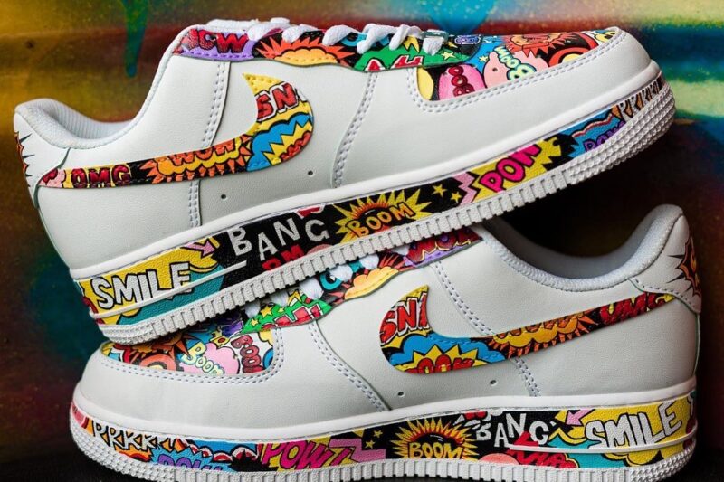 Pop-Art Air Force 1 Custom