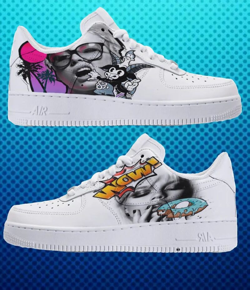 Pop Art Dirty Air Force 1 Custom