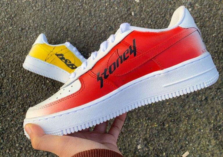 Post Malone Air Force 1 Custom - Daniel Customs