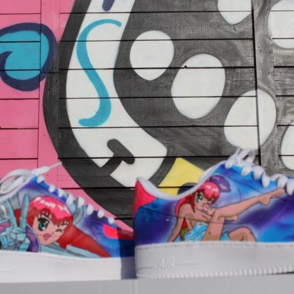 Princess Robot Bubblegum Air Force 1 Custom