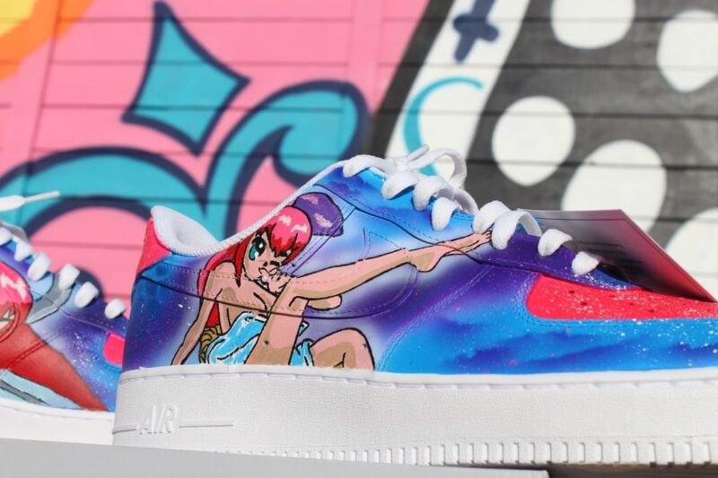 Princess Robot Bubblegum Air Force 1 Custom - Image 4