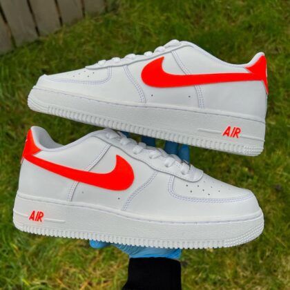 Red Air Force 1 Custom