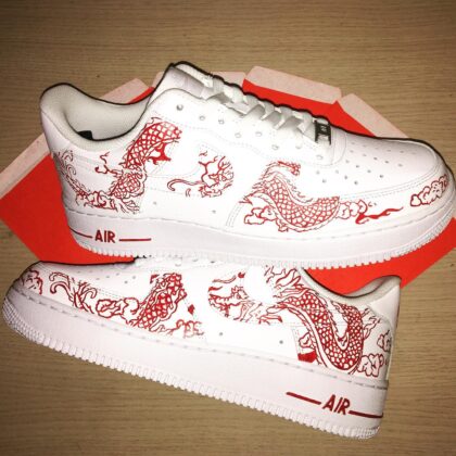 Red Dragon Air Force 1 Custom