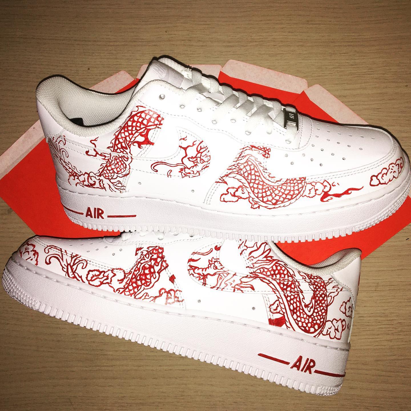 red dragon custom air forces