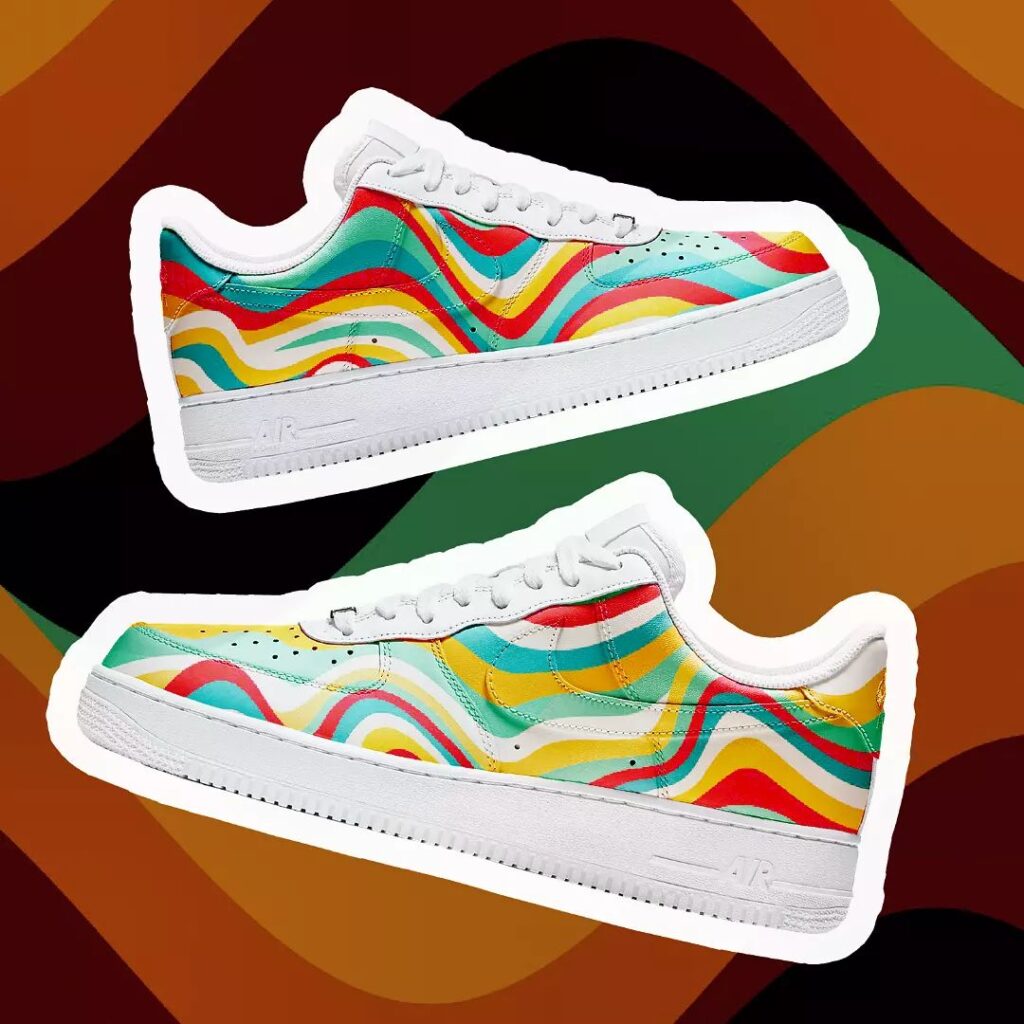 custom wave air force 1