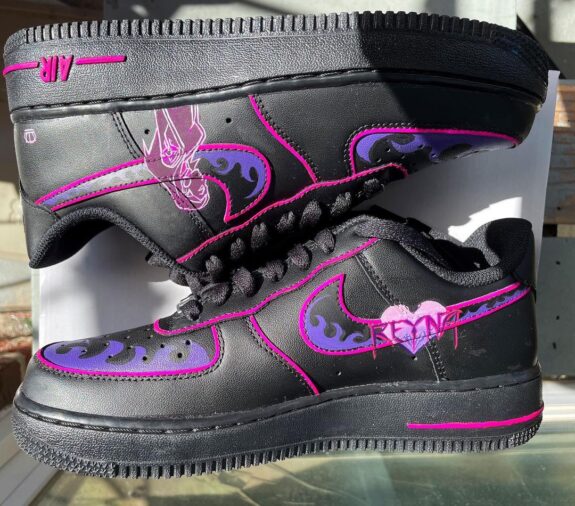 Valorant Reyna Air Force 1 Custom Daniel Customs