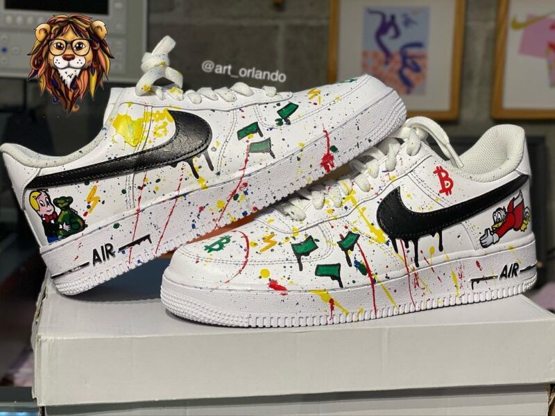 Richie Rich Air Force 1 Custom