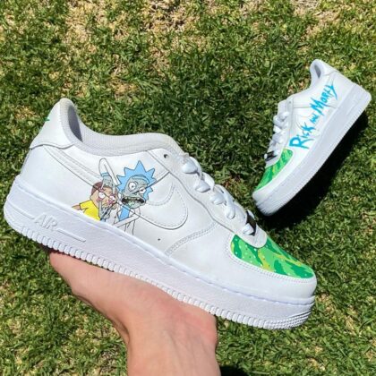 Rick And Morty Air Force 1 Custom