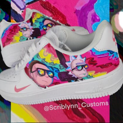 Rick and Morty Air Force 1 Custom