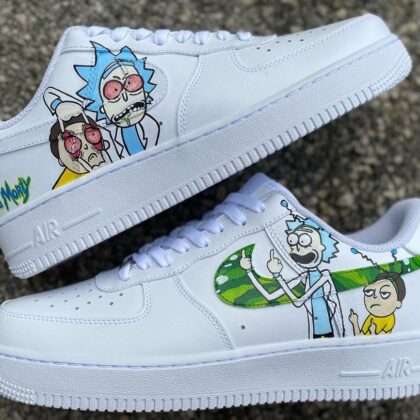 Rick and Morty Air Force 1 Custom