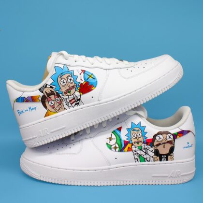 Rick and Morty Air Force 1 Custom