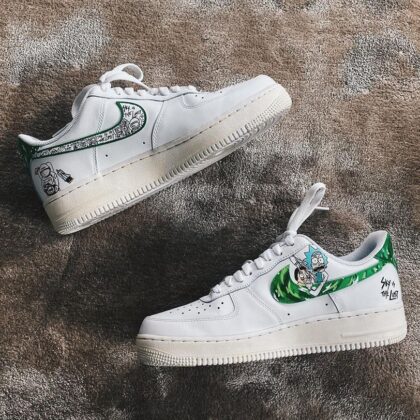 Rick and Morty Air Force 1 Custom