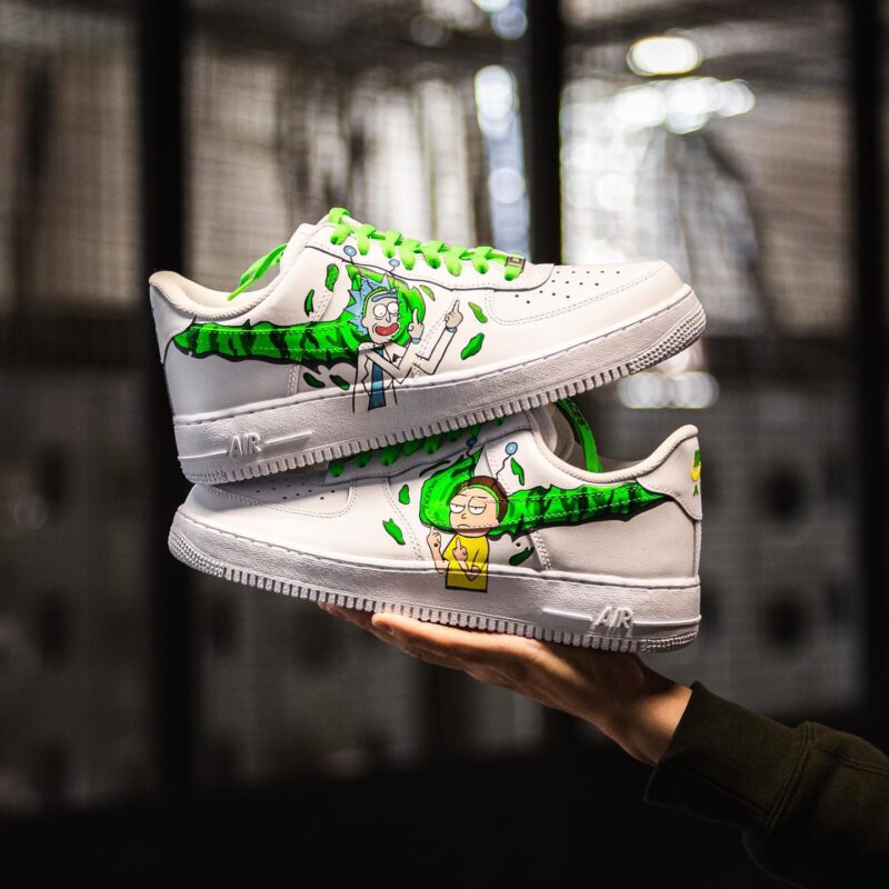 Rick and Morty Air Force 1 Custom