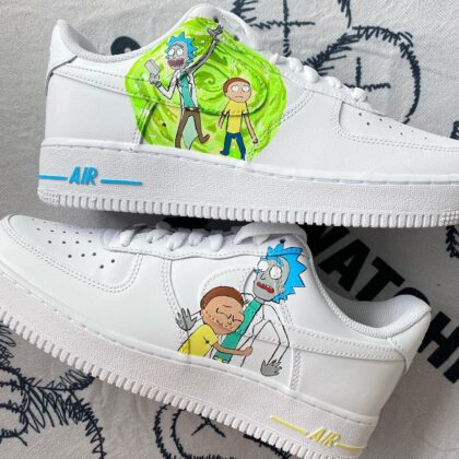 Rick and Morty Air Force 1 Custom