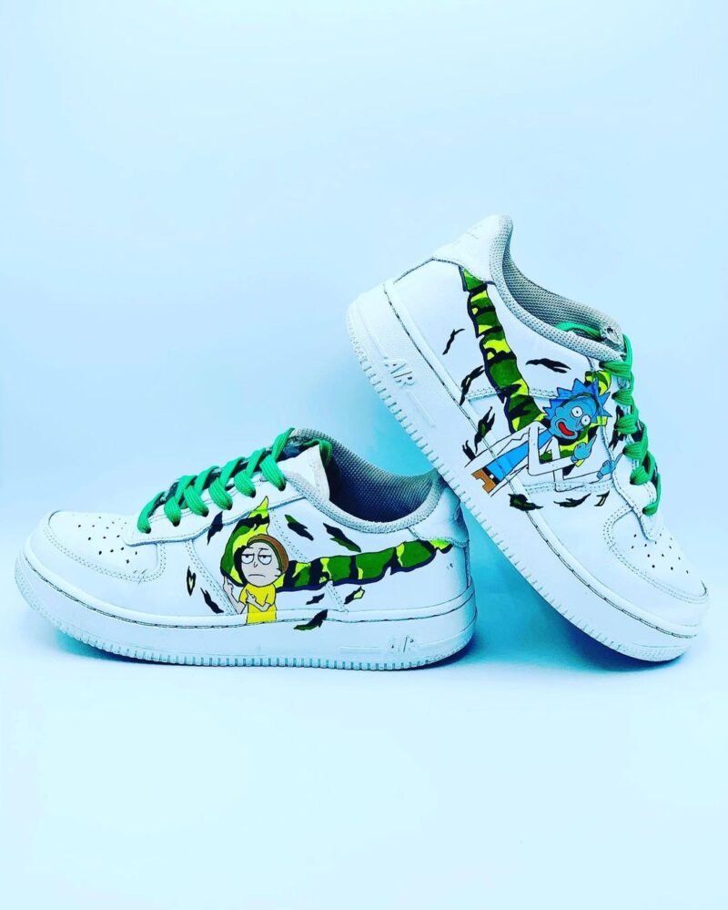 Rick and Morty Air Force 1 Custom