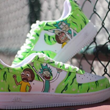 Rick and Morty Air Force 1 Custom