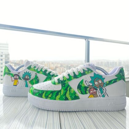 Rick and Morty Air Force 1 Custom