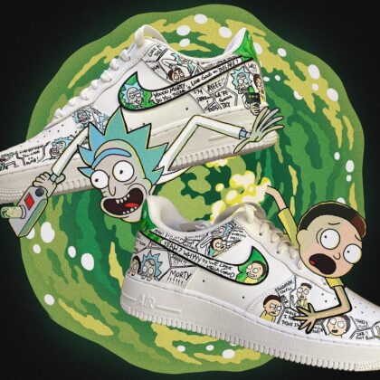 Rick and Morty Air Force 1 Custom