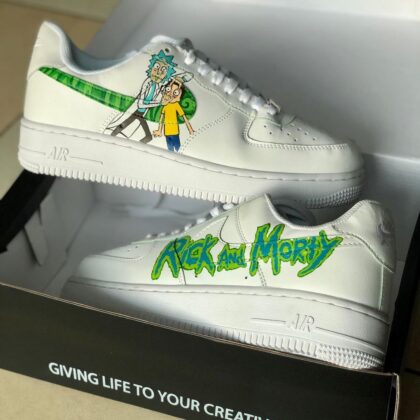 Rick and Morty Air Force 1 Custom