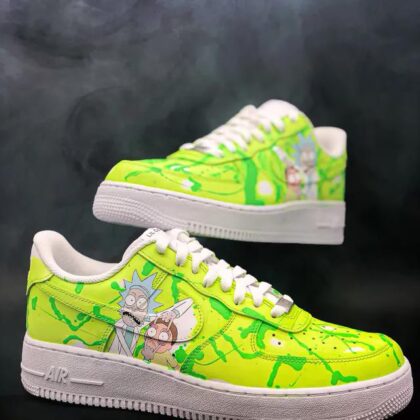 Rick and Morty Air Force 1 Custom