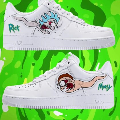 Rick and Morty Air Force 1 Custom