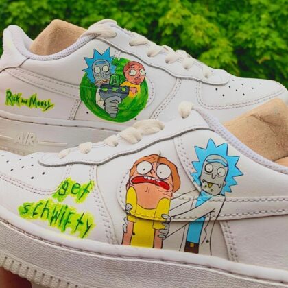 Rick and Morty Air Force 1 Custom