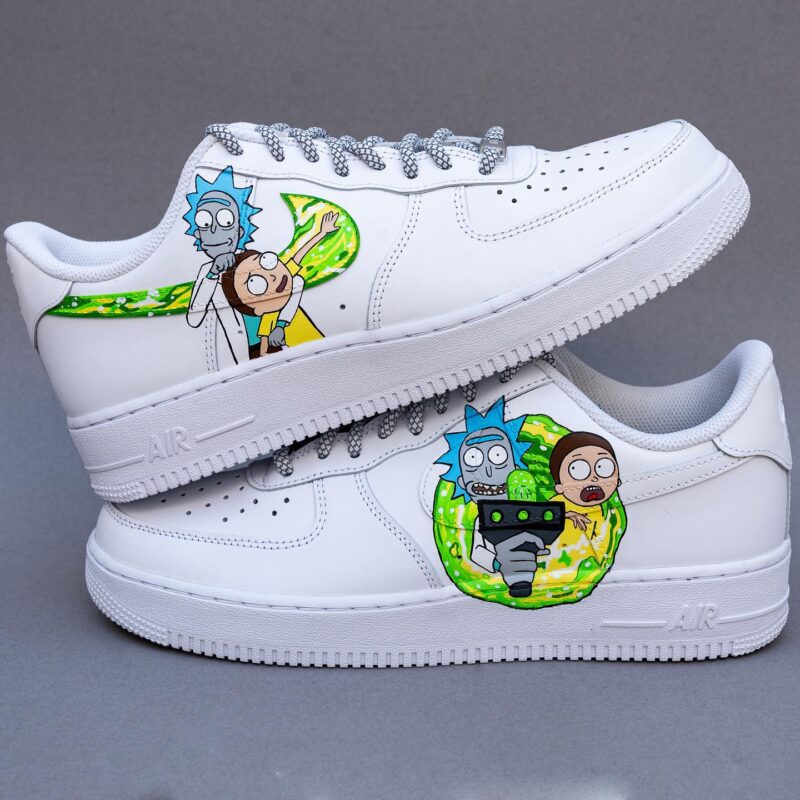 Rick and Morty Air Force 1 Custom