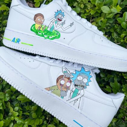 Rick and Morty Air Force 1 Custom