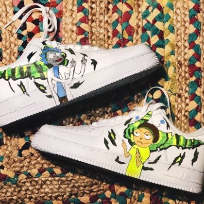 Rick and Morty Air Force 1 Custom