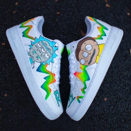 Rick and Morty Air Force 1 Custom