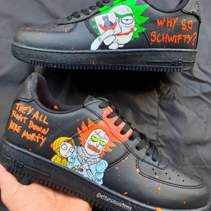 Rick and Morty Air Force 1 Custom