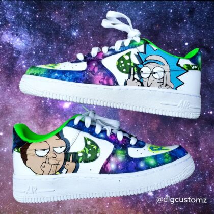 Rick and Morty Air Force 1 Custom