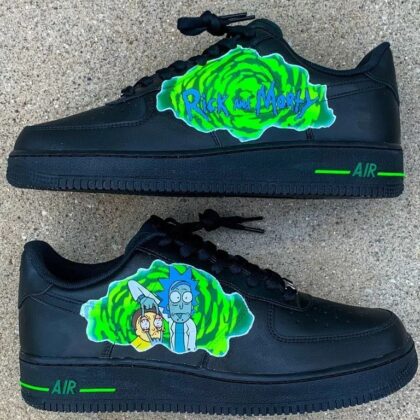 Rick and Morty Air Force 1 Custom