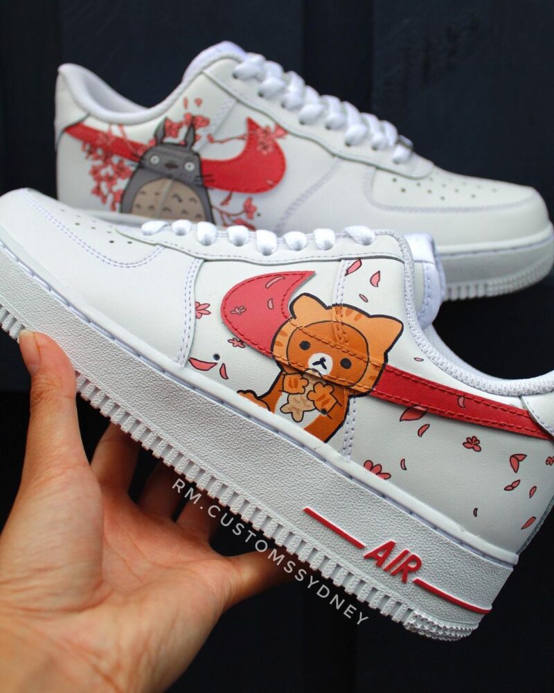 Rilakkuma x Totoro Air Force 1 Custom