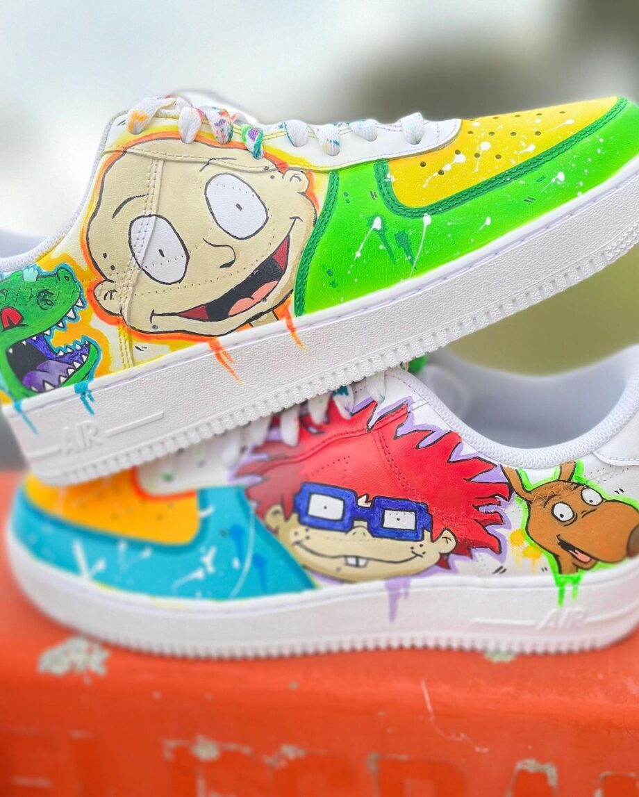 custom air force 1 rugrats
