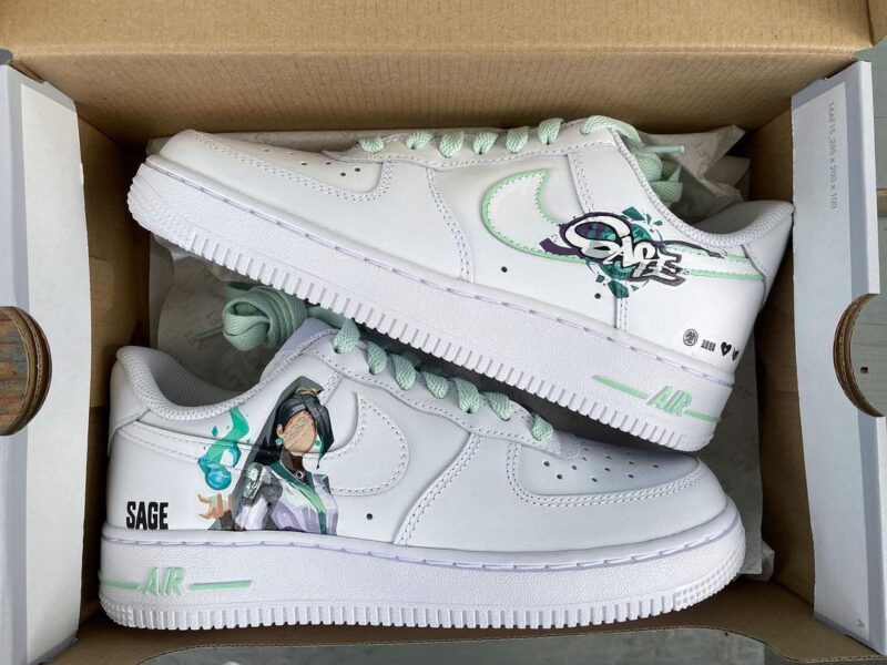 Valorant - Sage Air Force 1 Custom