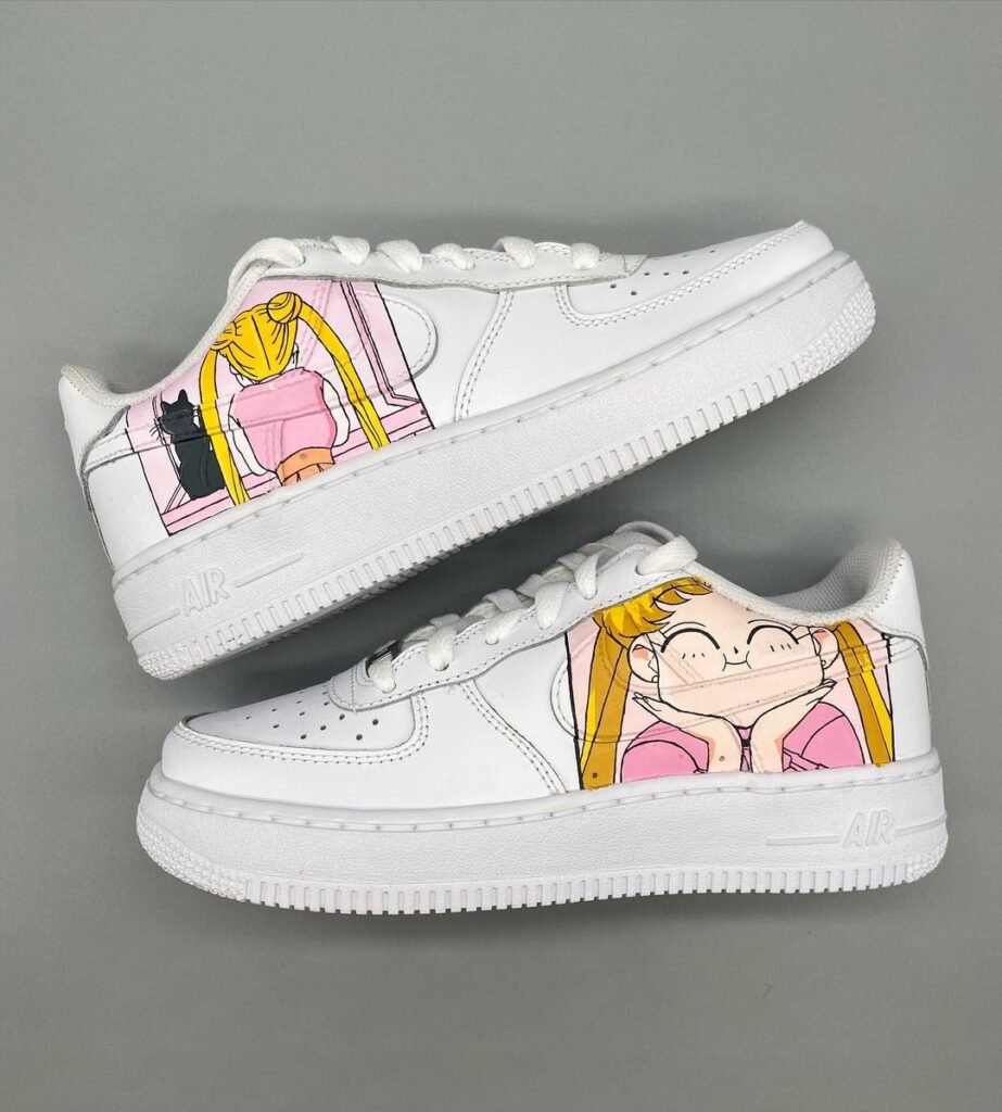 custom sailor moon air force 1