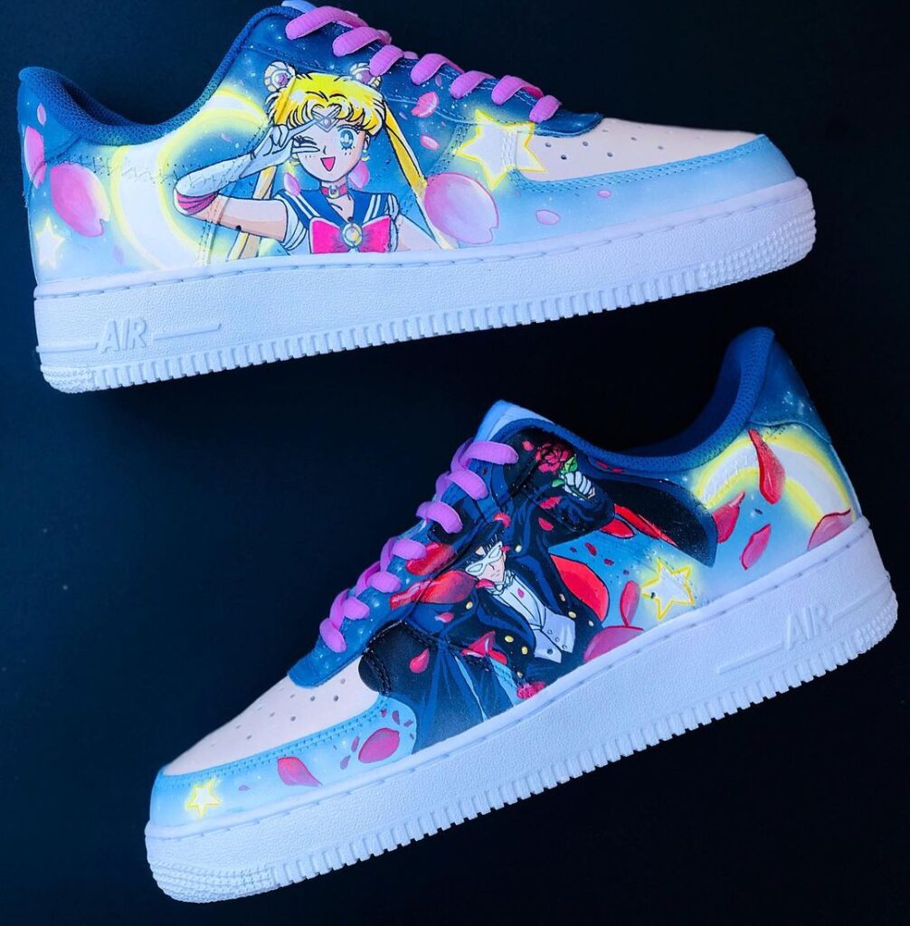 sailor moon air force ones
