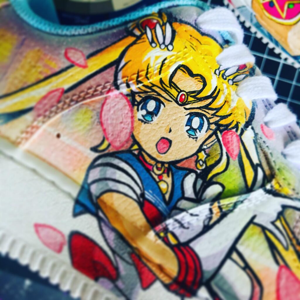 sailor moon air force ones