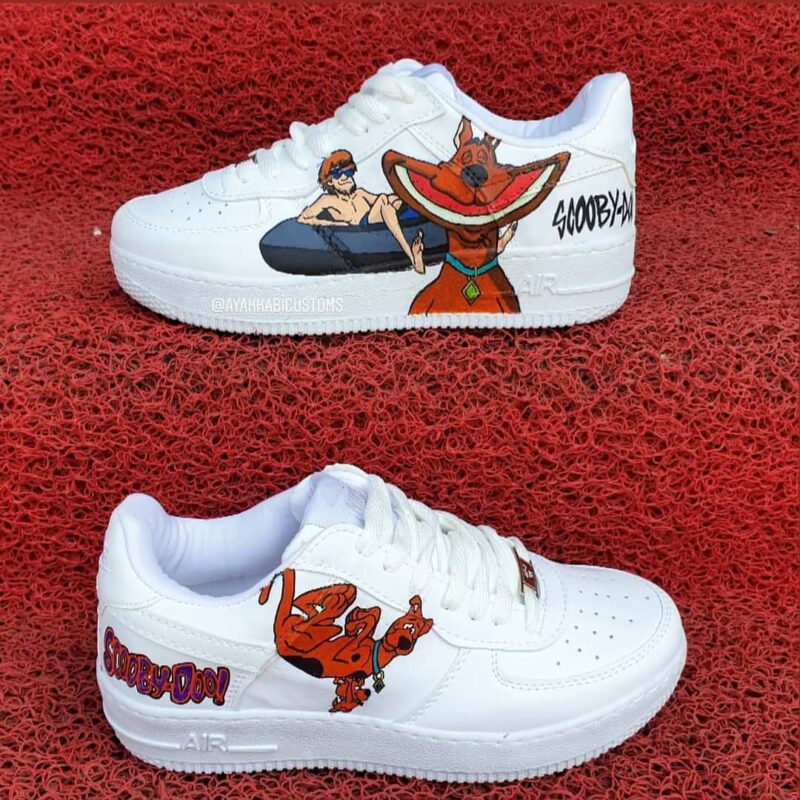 Scooby-Doo Air Force 1 Custom