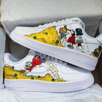 Scrooge McDuck Air Force 1 Custom