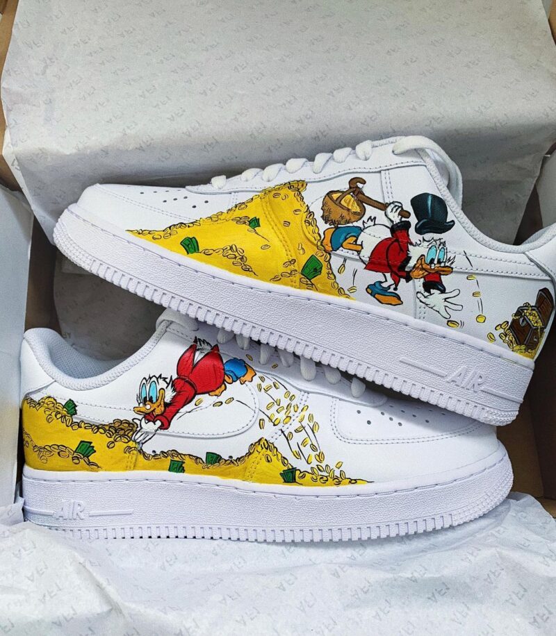 Scrooge McDuck Air Force 1 Custom