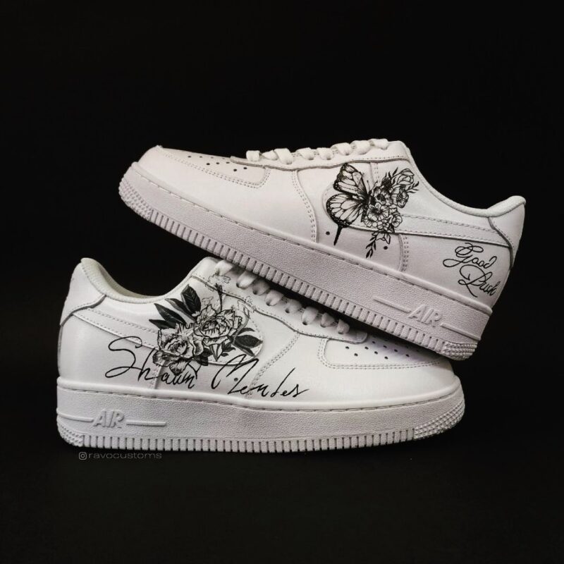 Shawn Mendes Air Force 1 Custom - Image 7