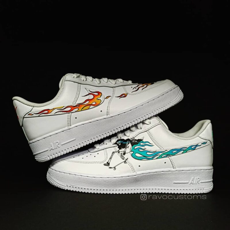 Skate Love Air Force 1 Custom