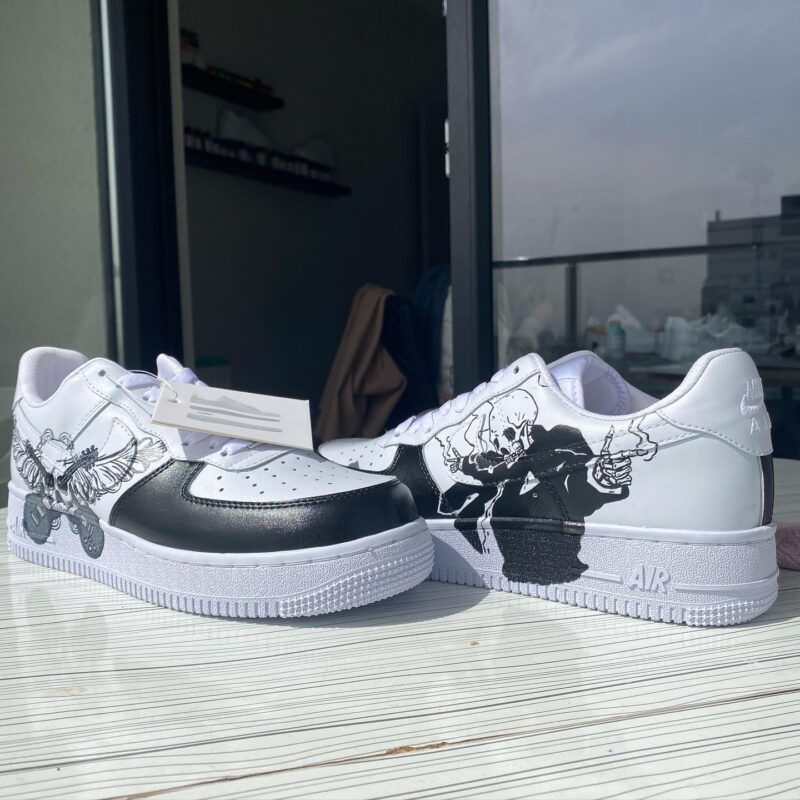 Skeletons Air Force 1 Custom