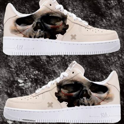 Skull Air Force 1 Custom