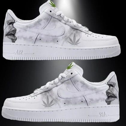 Smoke Air Force 1 Custom