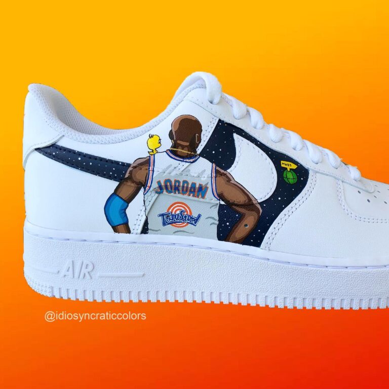 custom space jam air force 1