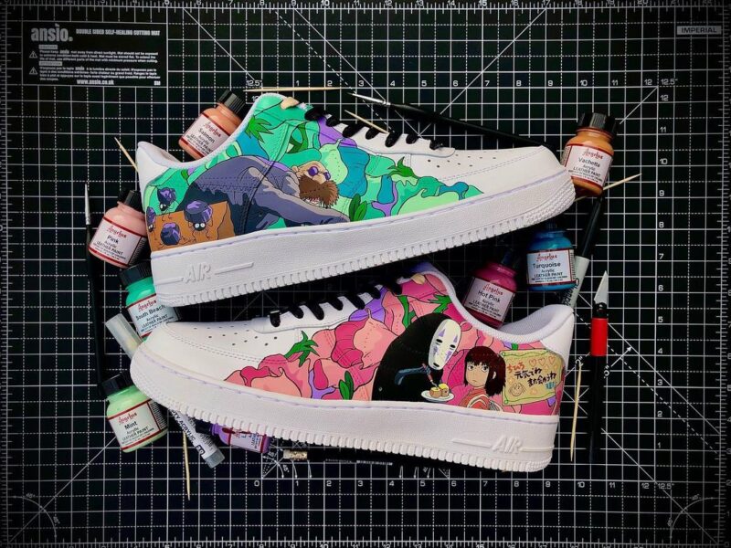 Spirited Away Air Force 1 Custom