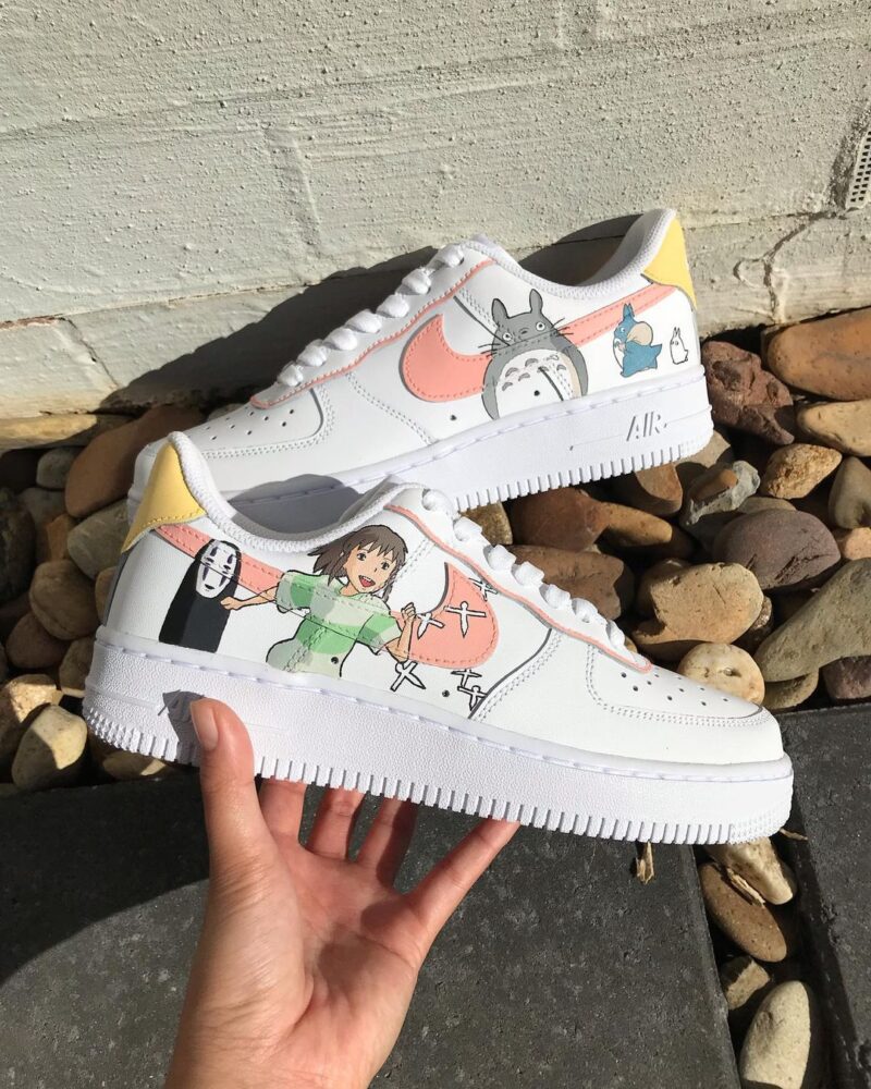 Spirited Away X My Neighbor Totoro Air Force 1 Custom